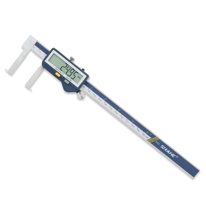 5120L Built-in Wireless Inside groove Digital caliper with flat point